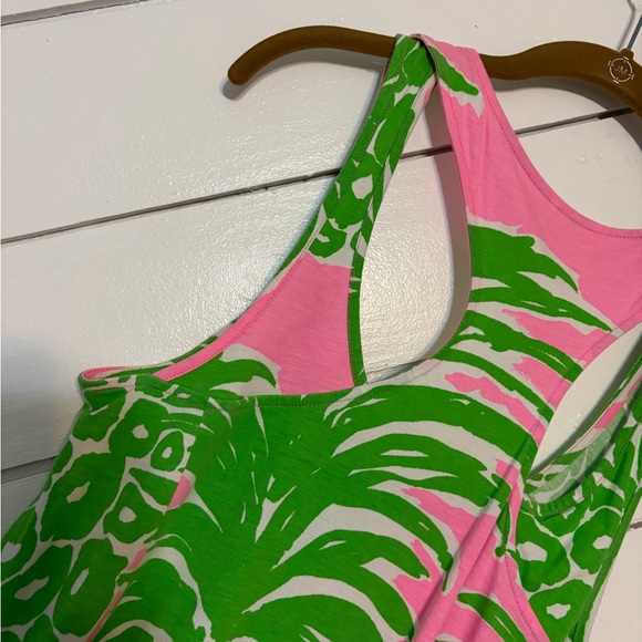 Lilly Pulitzer Pink and Green Mini Dress - Picture 2 of 3